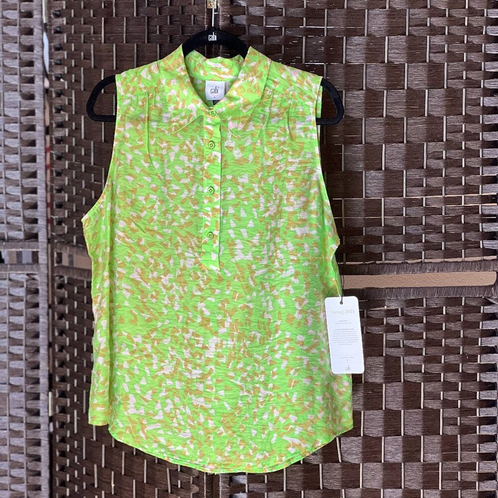 NWT CAbi Shine Top Size L